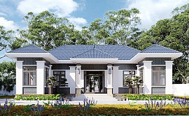 Công trình nhà sân vườn Anh Huy